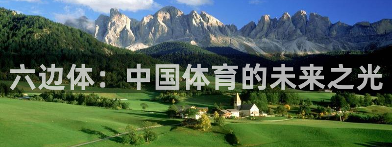 赏金app下载：六边体：中国体育的未来之光