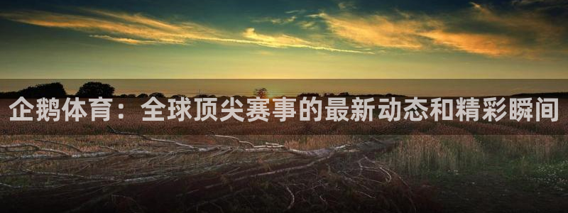 疯狂赏金app下载：企鹅体育：全球顶尖赛事的最新动态和精彩瞬间